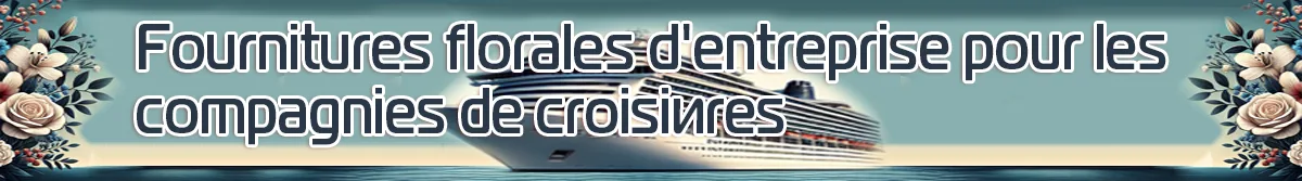 Fournitures florales d'entreprise pour les compagnies de croisière en Norvège