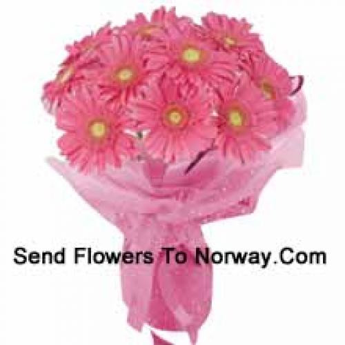 11 Gerberas roses roses